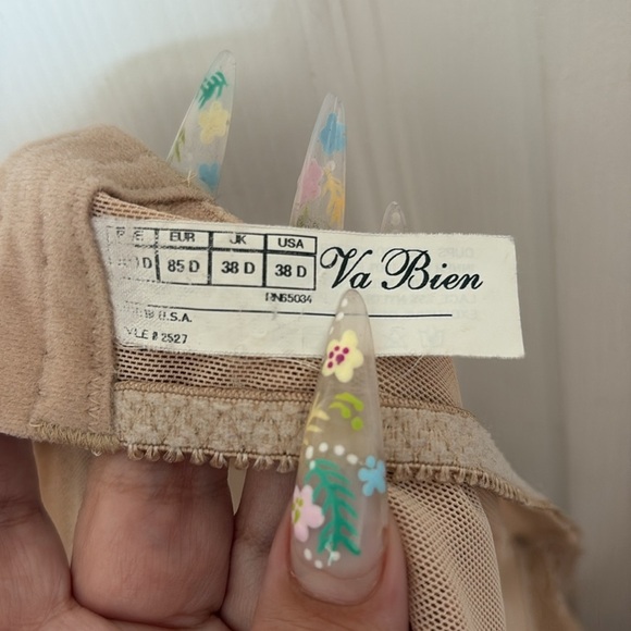 Va Bien Tan Strapless Lace Bra - Picture 5 of 5